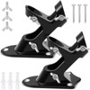 Jetec 2 Pcs Flag Holder Flag Bracket Heavy Duty House