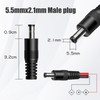 14AWG DC5521 to 4mm Banana Cable YACSEJAO 3FT/1M DC 5.5mm