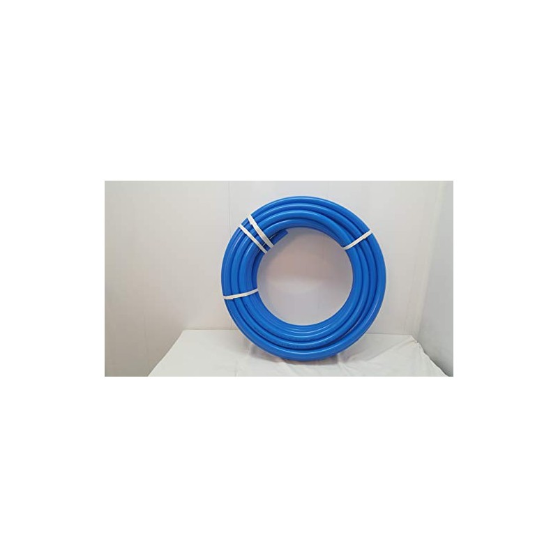 1 1/4" 100' Non-Oxygen Barrier Blue PEX tubing for heating