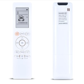 HZIME New RG10B(B)/BGEF Replacement AC A/C Remote Control Compatible for Midea RG10B2(D)/BGCEF RG10B1(D)/BGEF RG10B(D)/BGEF RG10B10(D)/BGEF RG10A4(D)/BGEF RG10B(D1)/BGEFU1 Air Conditioner