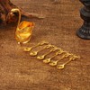 Elegant Swan Spoon and Fork Holder, Decorative Metal Cutlery Organizer