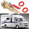 RV Winterize Blowout Adapter Kit - 1/4" Male Quick Connect