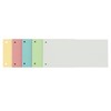 Limit Punched Cardboard Divider Strips 180gsm 5 Colours Pack of