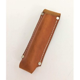 Leather Pen Light Flashlight Holster for Streamlight Stylus and other AAA battery LED Flashlights (Saddle Tan)