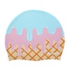 Sporti Ice Cream Scoop Gorro de natación de silicona