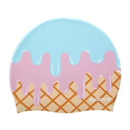 Sporti Ice Cream Scoop Gorro de natación de silicona