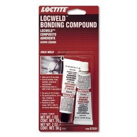 Loctite 37531 LocWeld Epoxy Bonding Compound Tube, 1-oz., (Pack of 2)