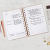 Aesthetic Daily Planner And Notebook With Hourly Schedule - Aesthetic