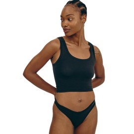 Organic Basics Women's Flex Tank Top, Black