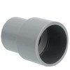TOP-VIGOR 2pcs PVC DWV Reducer Coupling Schedule 40 Grey 32mm