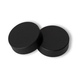 Turkish Zone Two Black Cover Cap for Towel Rail Radiator for blanking plug and bleeding valve