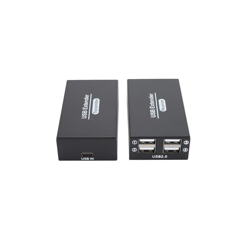 USB Extender Over Ethernet RJ45 LAN Extension with 4 USB