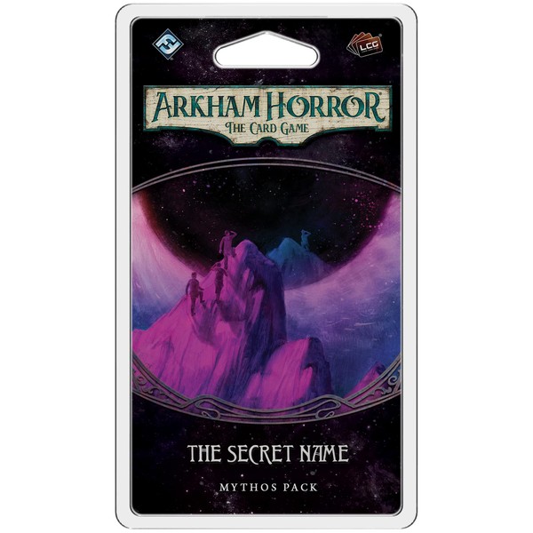 Fantasy Flight Games Arkham Horror The Card Game The Secret Name Mythos Pack - Uncover The Hidden Coven's Secrets! Cooperative Living Card Game, Ages 14+, 1-4 Players, 1-2 Hour Playtime, Made