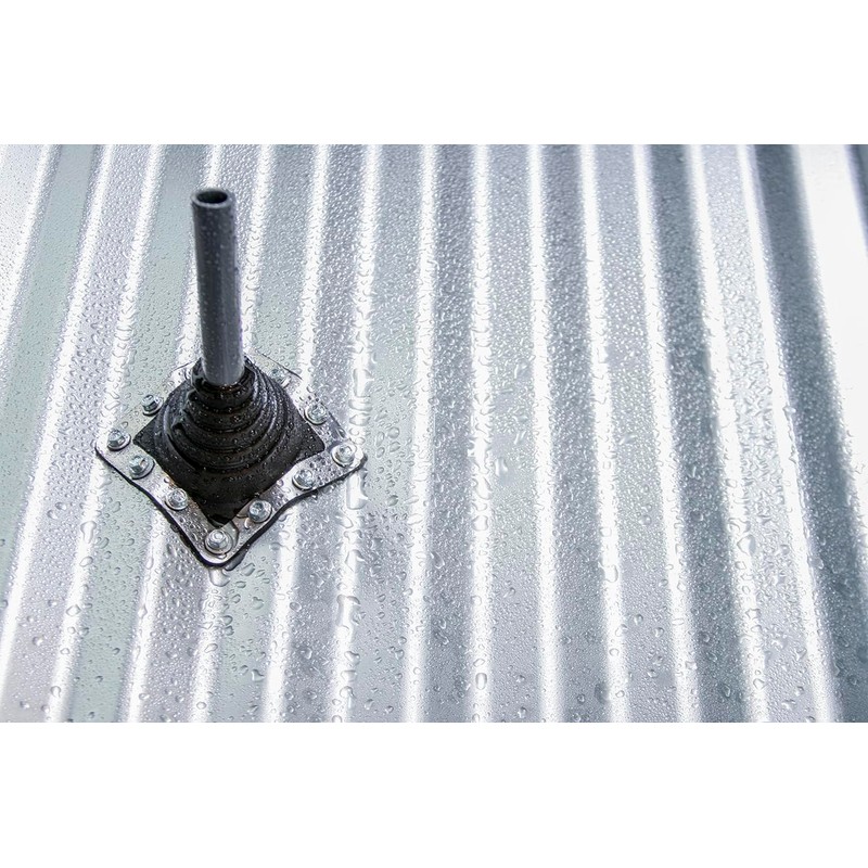 Oatey Closed to 5-3/4 in. Master Flash 8 in. x