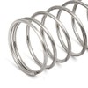 sourcingmap 1.5mmx25mmx305mm 304 Stainless Steel Compression Springs Silver Tone