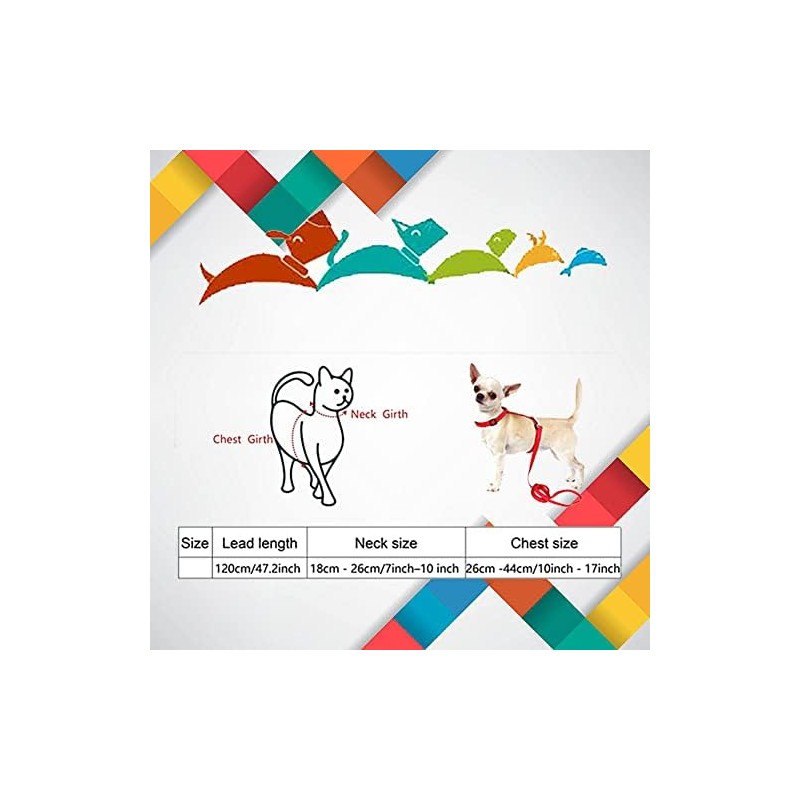 Arnés Ajustable para Gatos y Gatitos