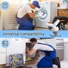 KAIYAYA Double Connection for Washing Machine, Washing Machine Drain Adapter