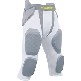 CHAMPRO Man-Up - 7-Pad Girdle, White, Adult 3X-Large (FPGU7AW3X)