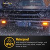 Partsam 10x 6 Rectangle Amber Led Side Marker and Clearance