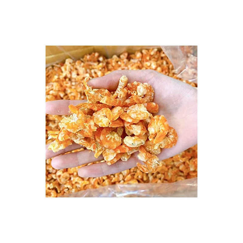 Premium Grade Thailand Dried Shrimp, No Shell, Head & Tail