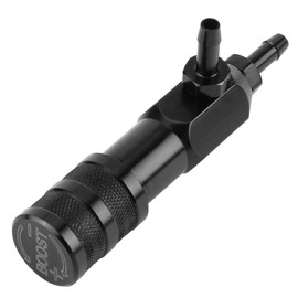 Turbo Engine Boost Controller, ANGGREK 1-30 PSI Coche Cargador Turbo Universal Ajustable Controlador de Impulso Manual de Bucle Cerrado Aleación de Aluminio Ajuste Universal para Motores Turbo