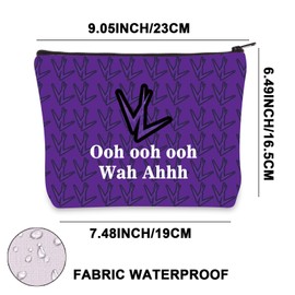 G2TUP The Vampire Makeup Bag The Vampire Lover Gifts Ooh Ooh Ooh Wah Ahhh The Vampire Book Gifts (Ooh ooh ooh)