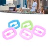 5pcs Silicone Cheek Retractor Soft Mouth Opener Reusable Intraoral Lip