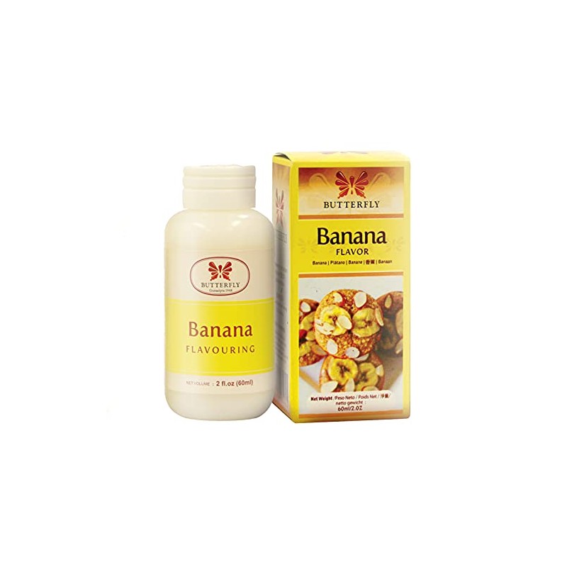 Butterfly - Flavoring Paste, Pack of 1 (Banana, 60ml)