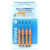 Inava 4 x Orange Interdental Brushes 1.2mm