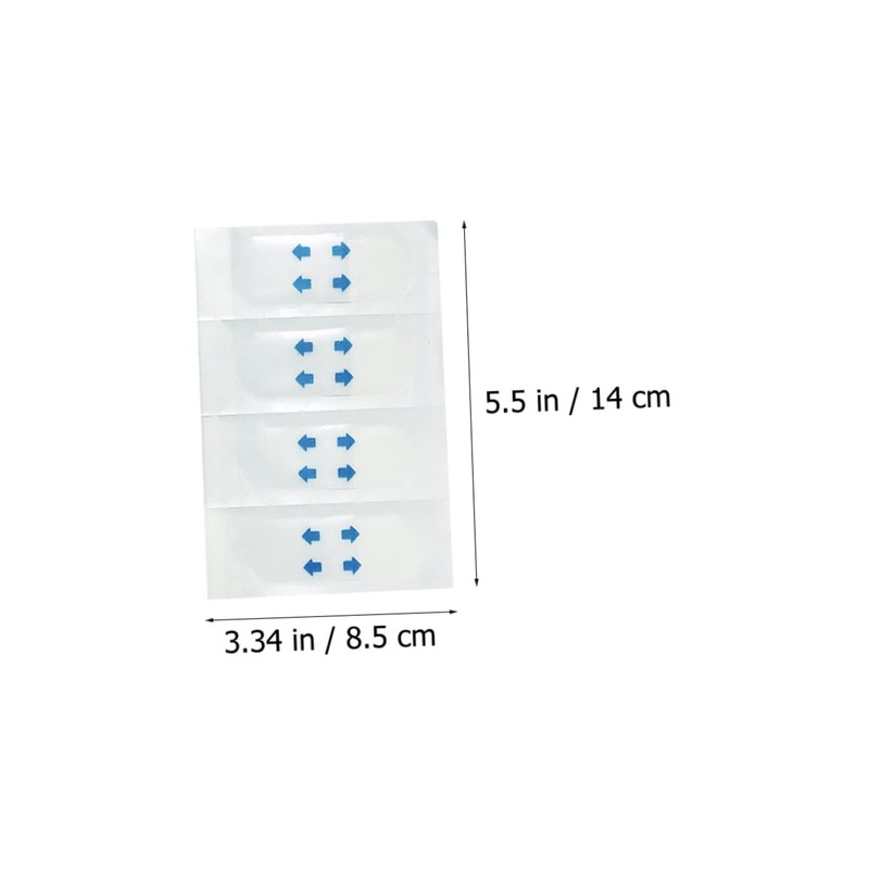 FRCOLOR Invisible Facial Lifting Tape 120pcs Face Tape for Wrinkles