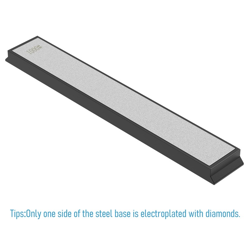FOCMKEAS Diamond Sharpening Plate, Grit 1000 Knife Sharpener Stone, Knife