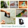 QBLEEV Bird Cage Cleaner, Bird Cage Cleaning Brushes, Multi-Function Stainless