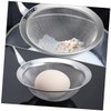 CIYODO Stainless Steel Strainer Spoon Kitchen Utensils Food Strainer Colander