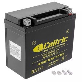 Caltric AGM Battery for Skidoo GSX 500Ss / GTX 500Ss Sport 2004-2009