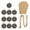 Toyvian 10 x Compass Pendants for Birthday Wedding Party