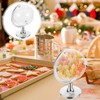 Tomaibaby Mini Globe Candy Box, Plastic Fillable Globe Candy Case