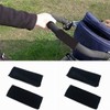 Pack of 2 Baby Pram Handle Cover, Black, Pushchair Armrest