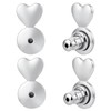 Earring Lifter Backs, EBFDOH Earring Backs for Droopy Ears 4PCS