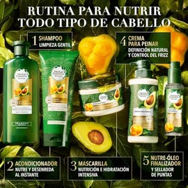 Herbal Essences Aceite Nutre e Hidrata Pequi  Aguacate 95 ml
