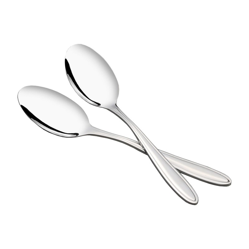Guankan Stainless Steel Dessert Spoon Set, Set of 16