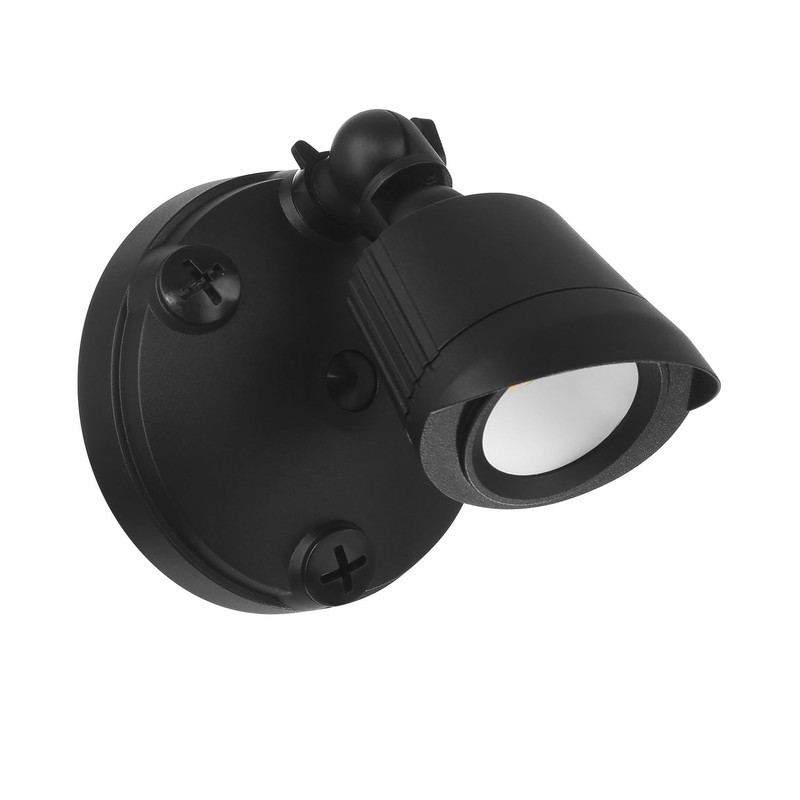 Savoy House 4-FLOOD-A1-3000K-BK Lighting Assets Outdoor Single Flood Light, Integrated