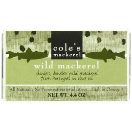 COLES MACKEREL OLIVE OIL 4.4 oz