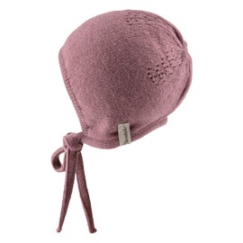 Sterntaler Knitted Hat with Effect Yarn – Girls' Hat with Great Knitting Pattern, Pastel Purple 1