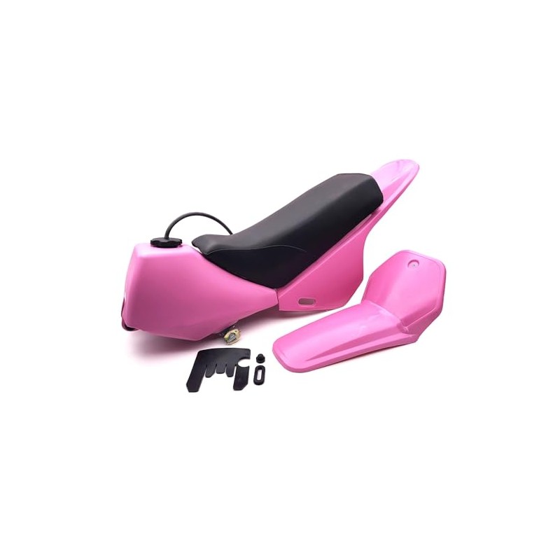 Replacement Aftermarket PINK Plastic Fender Fairings With Seat and Gas