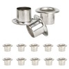 600 Pcs Nickel Plated Shelf Pin Sleeves Cabinet Shelf Pins