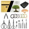PEEORNT Bonsai Tree Tools Kit, 22 PCs Bonsai Tools Set