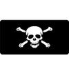 Skull and Crossbones Photo License Plate