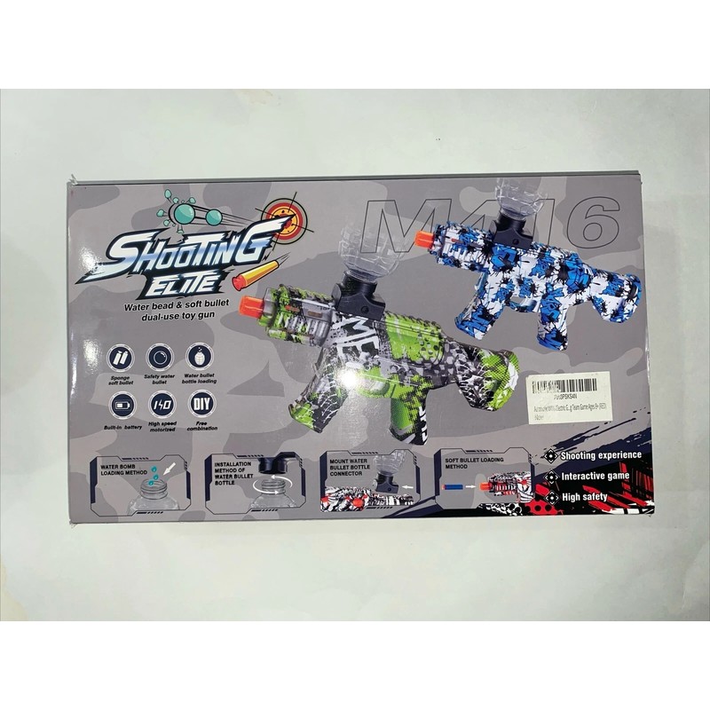 Shooting Elite Water Bead And Soft Bullet Duel Use Toy