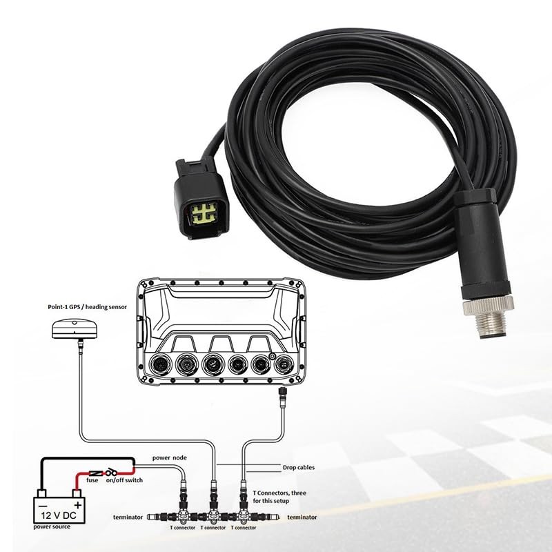 NBWIYQP Replace for 000-0120-37 Yamaha Engine Interface Cable Connects to