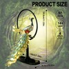 Piececool 3D Puzzles for Adults, Gorgeous Peacock 3D Metal Model